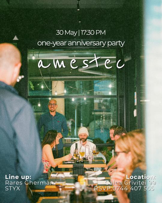 Petrecere aniversară - 1 an de Amestec