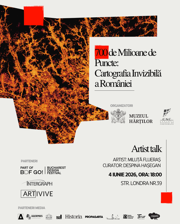 Artist talk. Miluță Flueraș -  700 Milioane de puncte